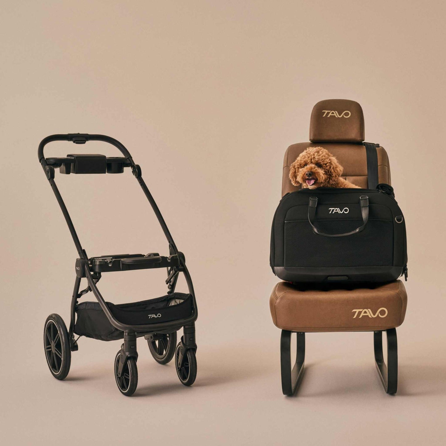 Tavo Pets Dog Car Seat Tavo Hendrick Pet Car Seat & Carrier | Baseless ISOFIX | GREENGUARD Gold | Cats & Dogs up to 20kg Pet Car Seat & Carrier | Baseless ISOFIX & GREENGUARD Gold Certified