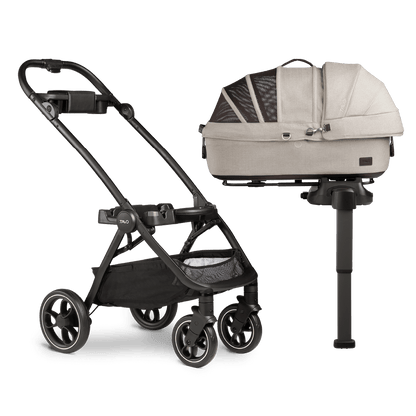 Tavo Pets Dog Car Seat Tavo Maeve + Roscoe Bundle | Pet Car Seat, Vehicle Base & Stroller Frame | Complete Travel System Pet Car Seat - Complete Travel System with Stroller & Base | Tavo Maeve + Roscoe Bundle