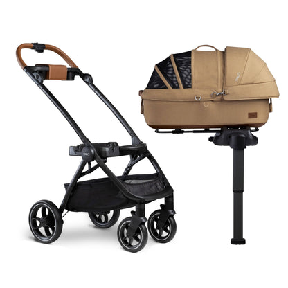 Tavo Pets Dog Car Seat Tavo Maeve + Roscoe Bundle | Pet Car Seat, Vehicle Base & Stroller Frame | Complete Travel System Pet Car Seat - Complete Travel System with Stroller & Base | Tavo Maeve + Roscoe Bundle