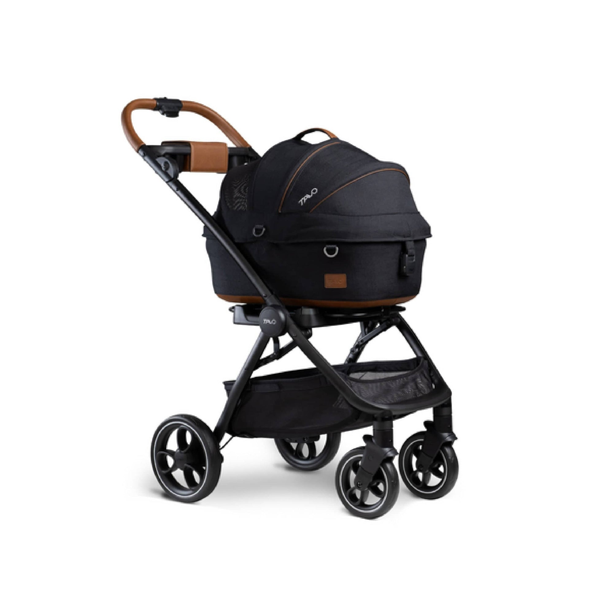 Tavo Pets Dog Car Seat Tavo Maeve + Roscoe Bundle | Pet Car Seat, Vehicle Base & Stroller Frame | Complete Travel System Pet Car Seat - Complete Travel System with Stroller & Base | Tavo Maeve + Roscoe Bundle