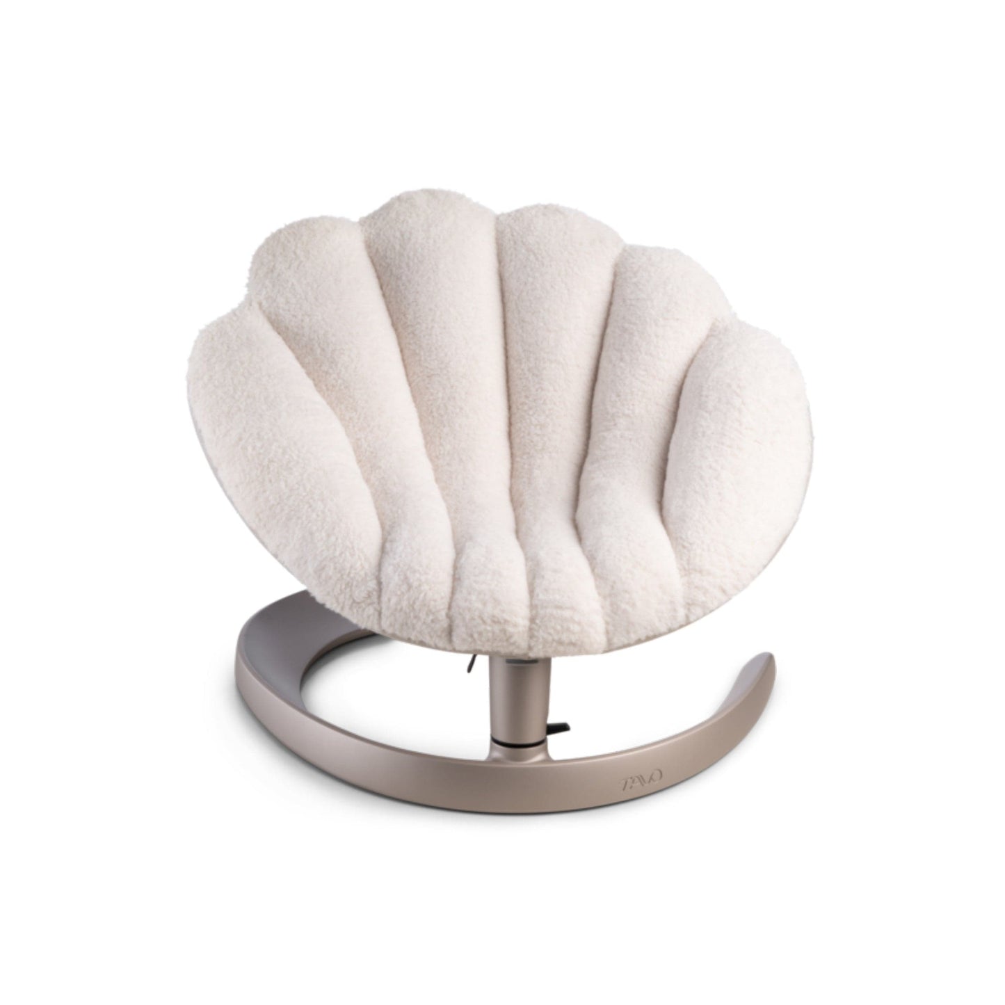 Tavo Pets Dog Bed Tavo Shell Pet Bed | Reclining & Swaying Lounger | For Cats & Dogs | Latte Tavo Shell Pet Bed | Reclining & Swaying Lounger for Cats & Dogs