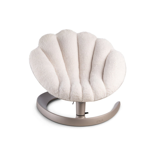 Tavo Pets Dog Bed Tavo Shell Pet Bed | Reclining & Swaying Lounger | For Cats & Dogs | Latte Tavo Shell Pet Bed | Reclining & Swaying Lounger for Cats & Dogs
