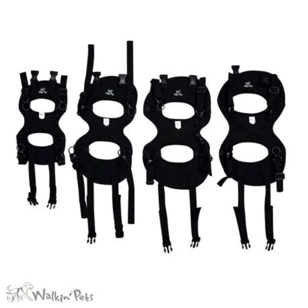 Walkin’ Wheels Front Neoprene Harness for small to medium dogs with adjustable handles and durable neoprene material