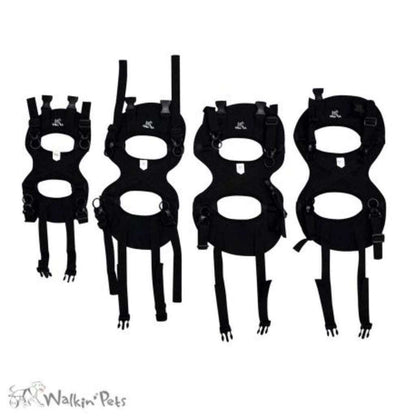 Walkin’ Wheels Front Neoprene Harness for small to medium dogs with adjustable handles and durable neoprene material