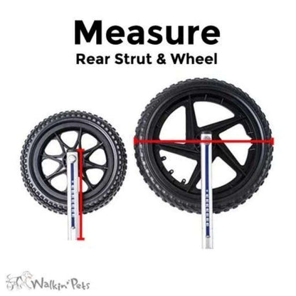 Wheels4Dogs Walkin’ Wheels MEDIUM Front Wheel Attachment Walkin’ Wheels MEDIUM Front Wheel Attachment for Pets - Adjustable