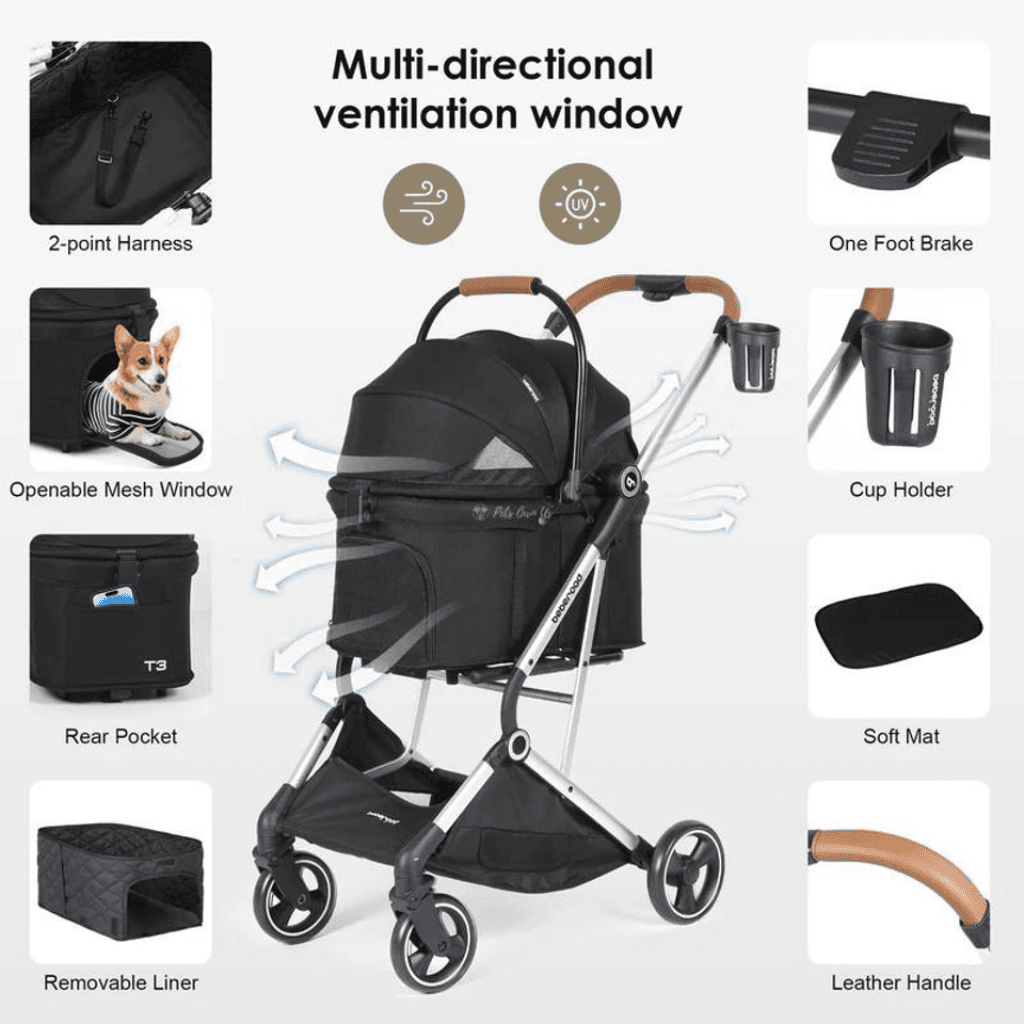 Beberoad T3 pro Pet Stroller